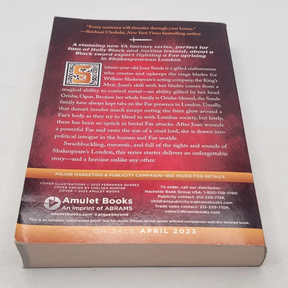 Brittany N Williams That Self-Same Metal ARC Signed Uncorrected Proof Excellent